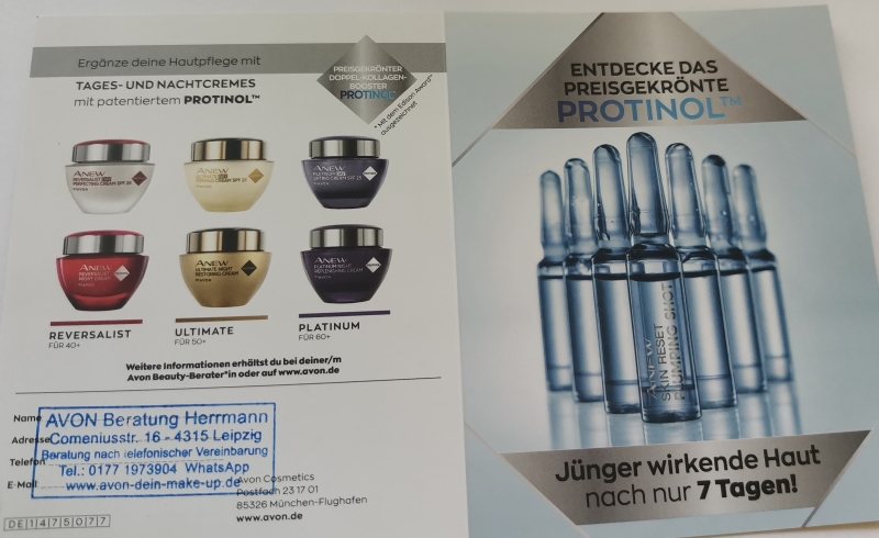 AVON ANEW Skin Reset Ampullenkur für prallere Haut /PROBE